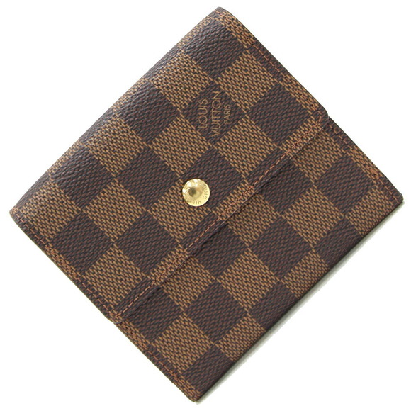 Louis Vuitton Portefeuille Wallet Elise Damier Double Sided - Picture 1 of 6